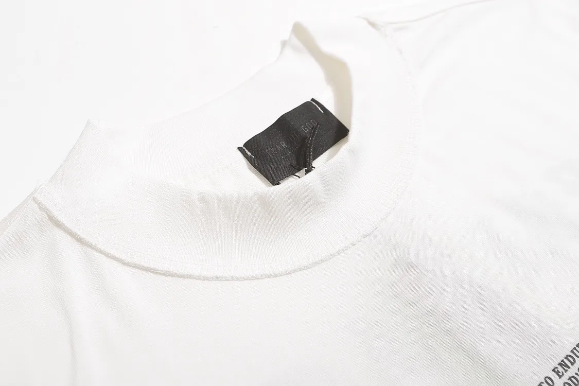 FEAR OF GOD FOG T ：E 2332# ：Black White Sizes：S M L XL Retro